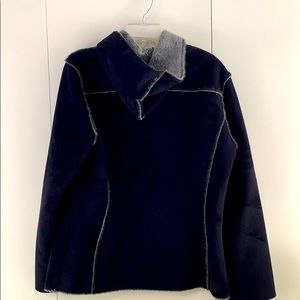 AEROS M jacket polyester faux suede